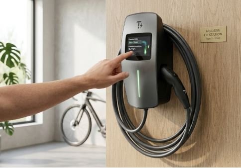 Cargador para coche eléctrico